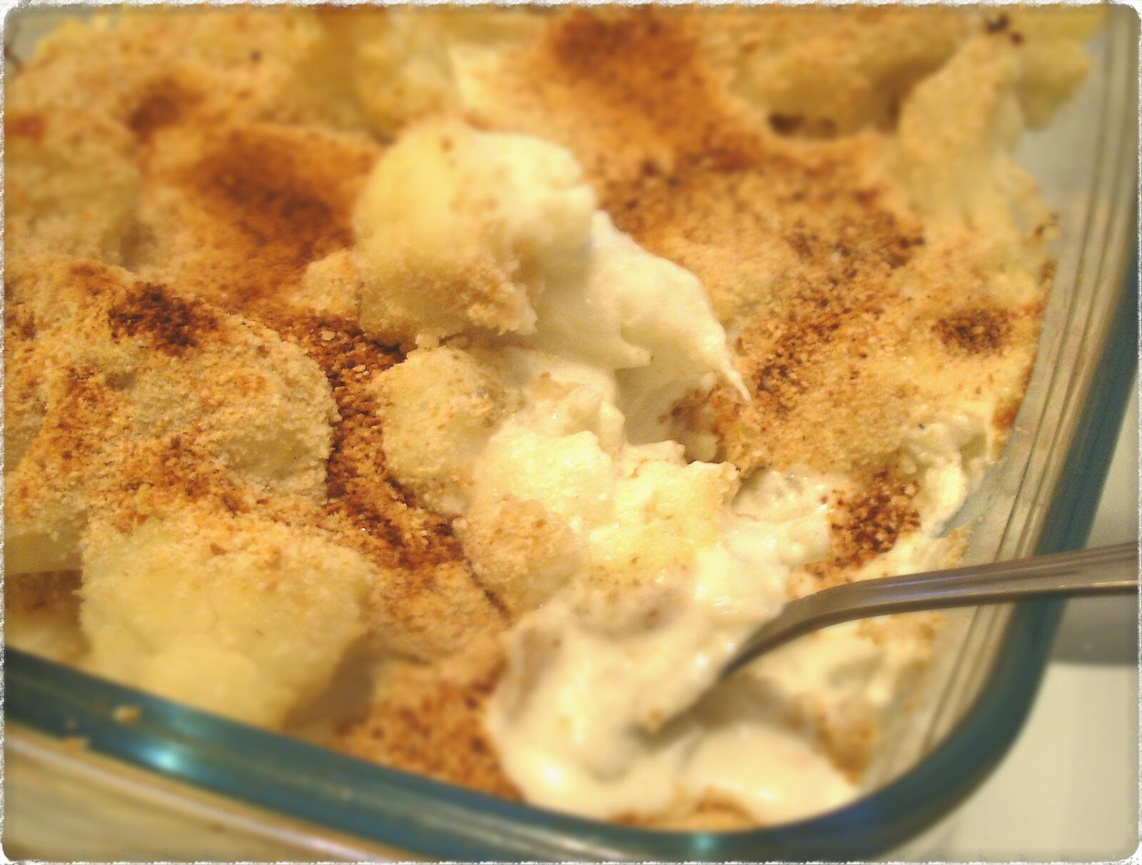 Gratin de chou-fleur sauce picarde