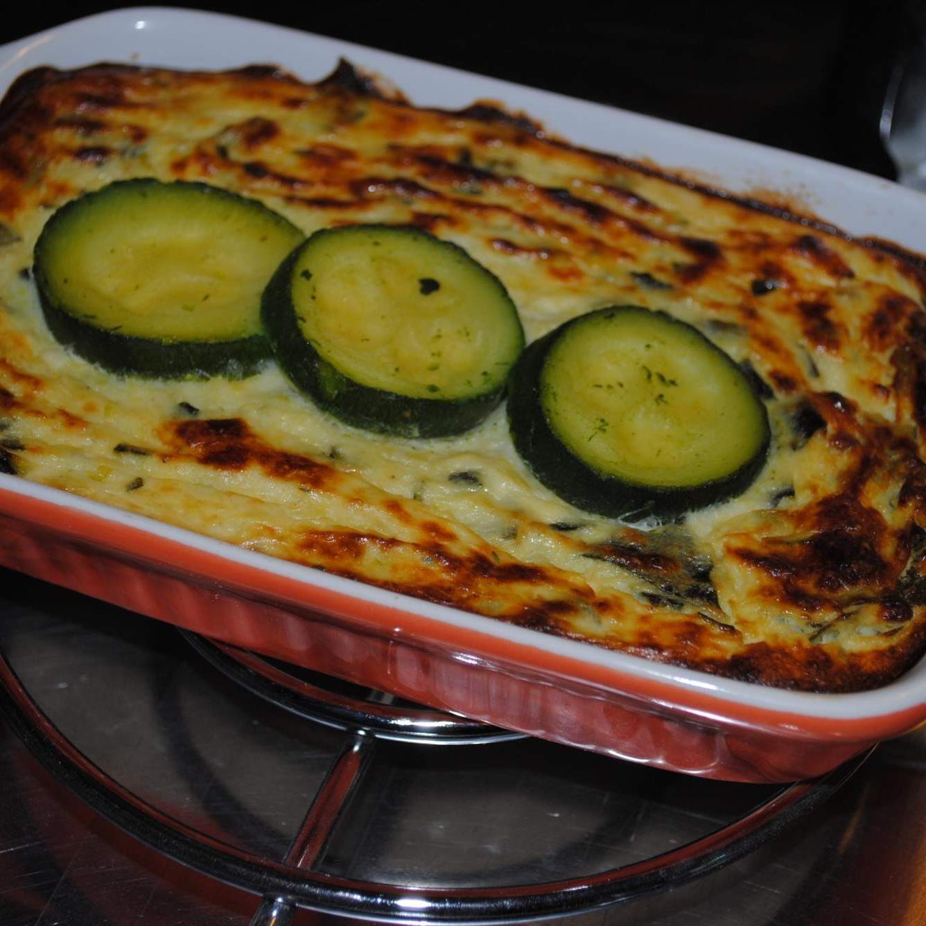 gratin de courgette fêta