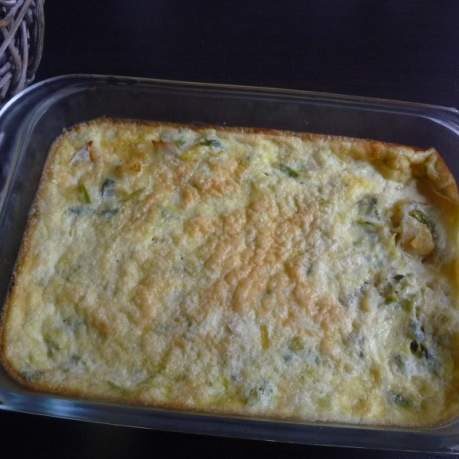Gratin de morue aux poireaux