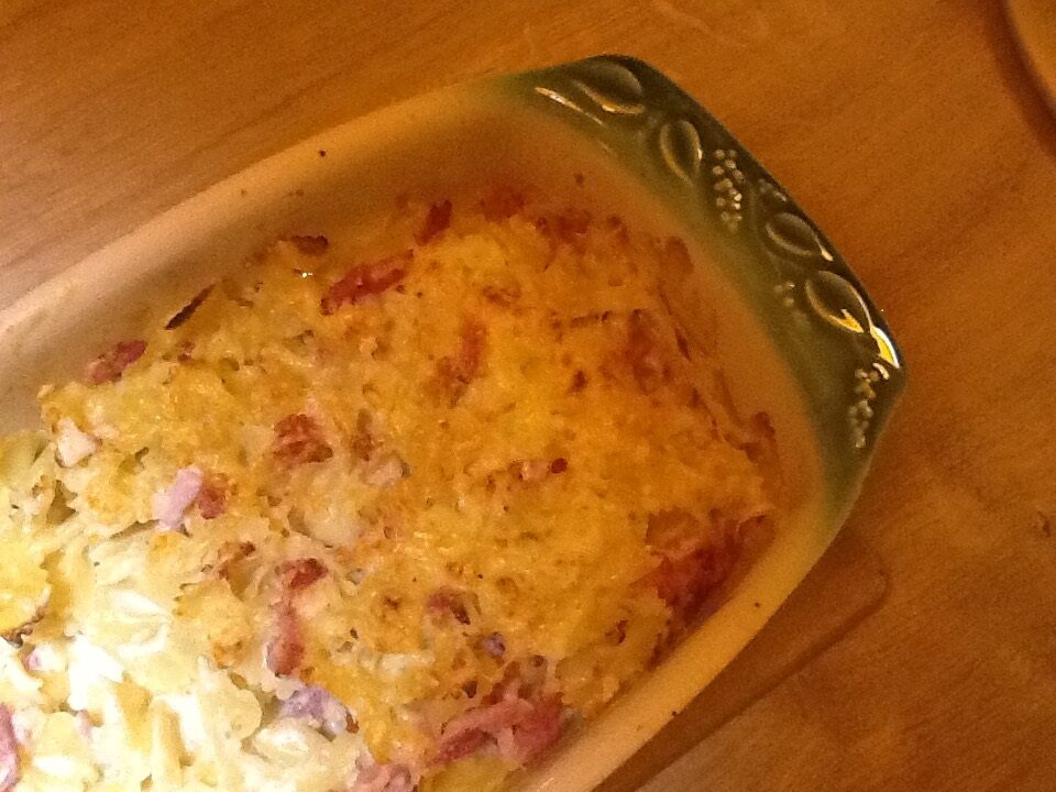 Gratin de pâtes simple et excellent