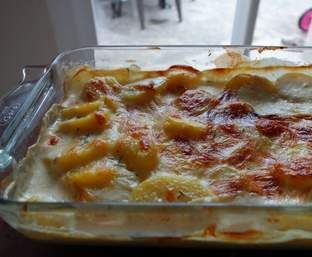 Gratin de pomme de terre et de panais façon Dauphinois