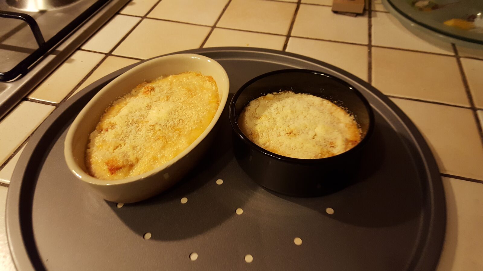 Gratiné potiron chorizo