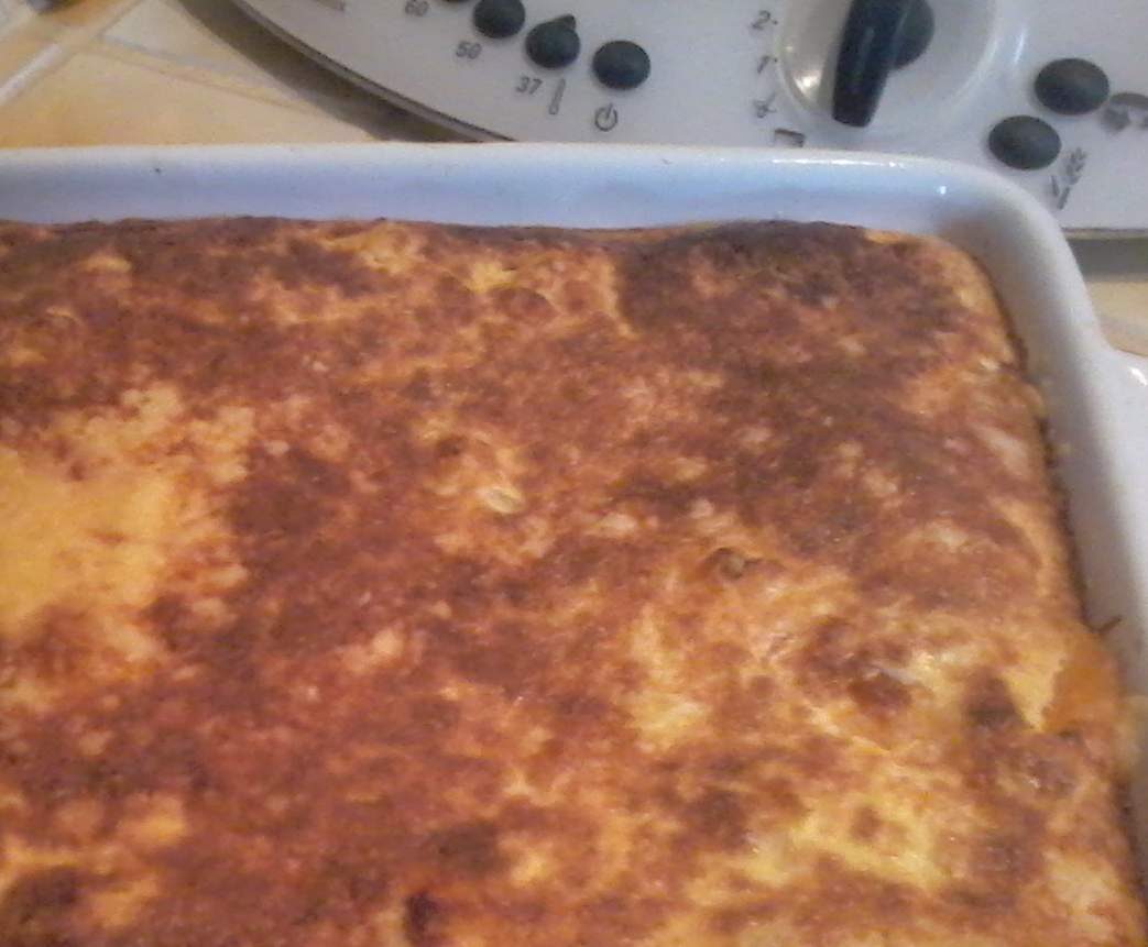 Gratiné potiron / comté /ricotta