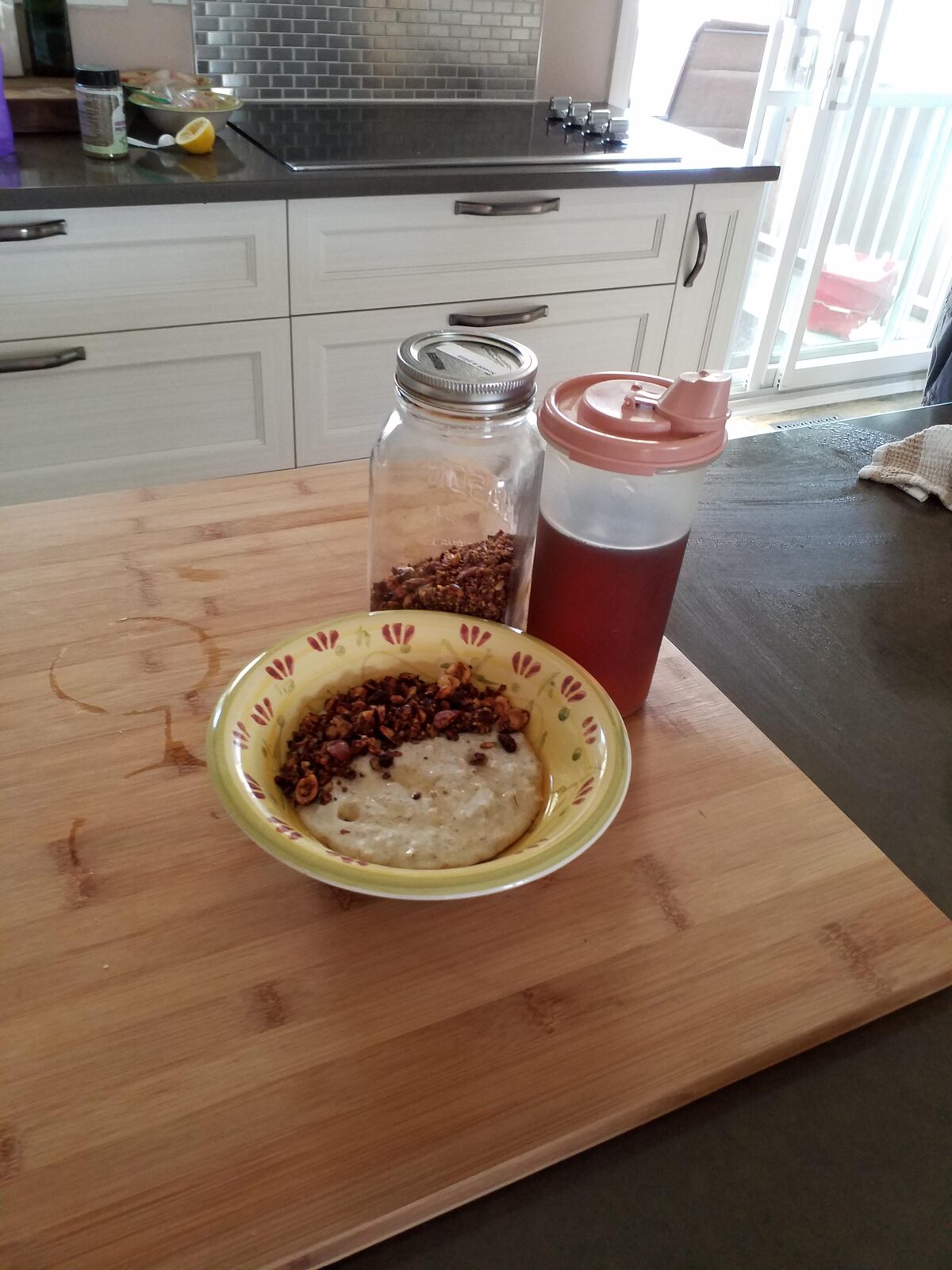 Gruau bio au lait de chanvre