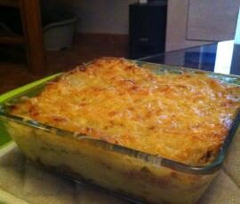 Hachis Parmentier (boeuf-cumin)