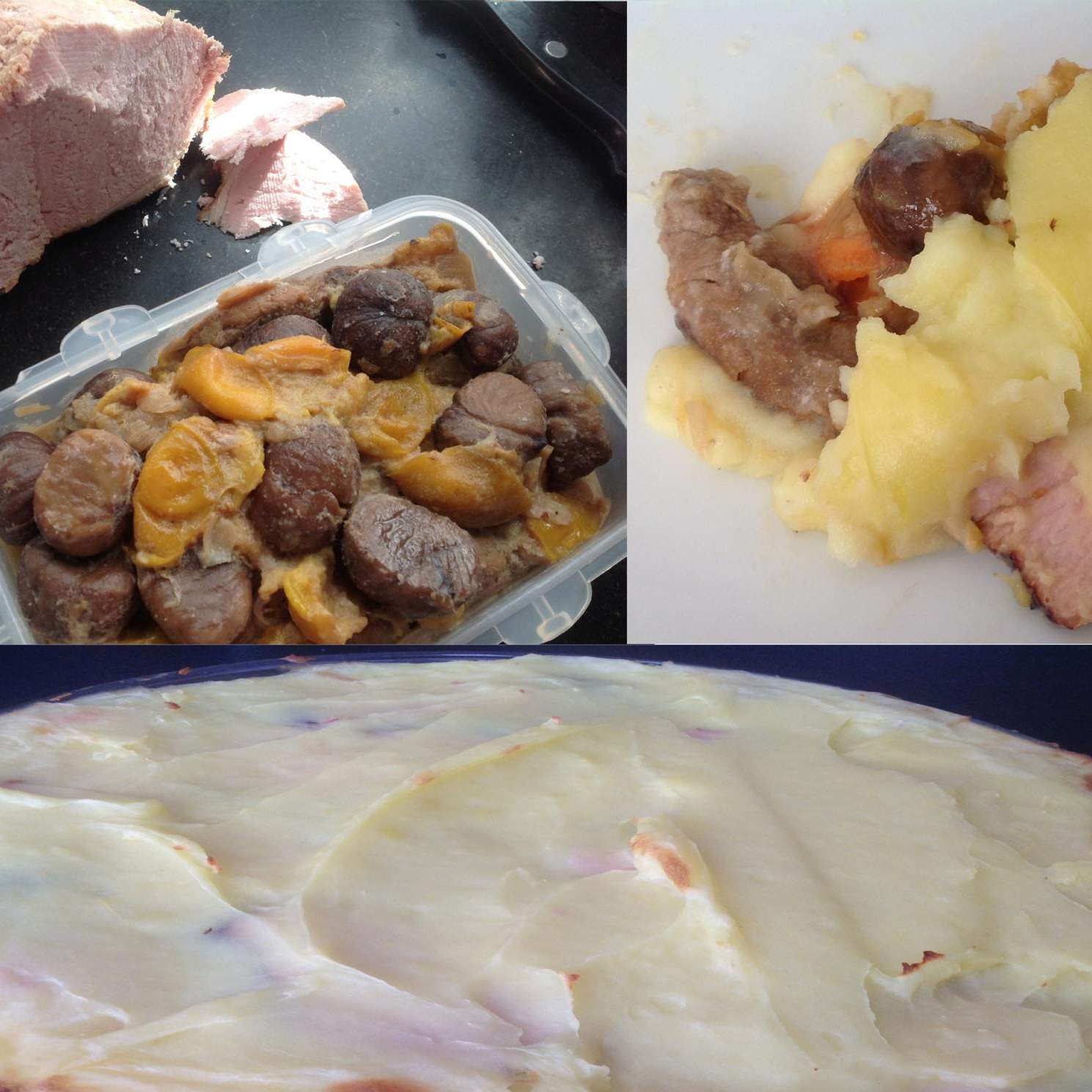 Hachis parmentier de restes