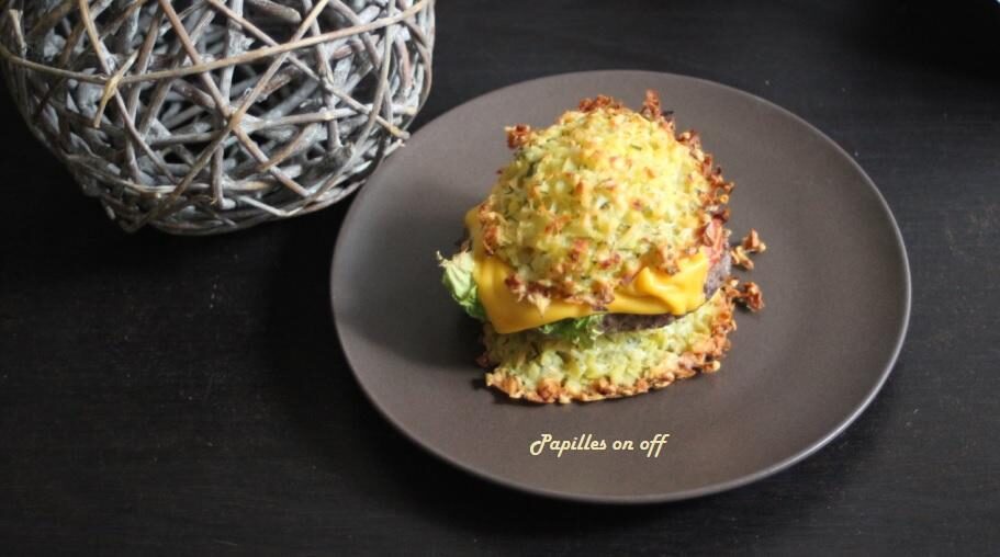 Hamburger de pommes de terre (rosti burger)
