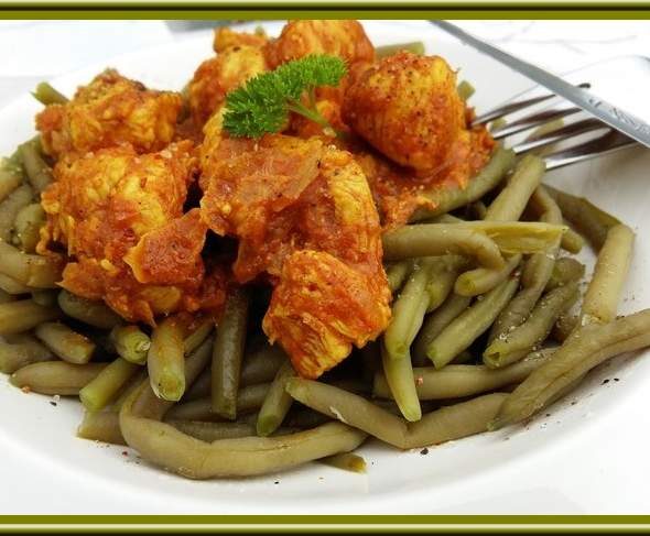 Haricots verts façon tajine