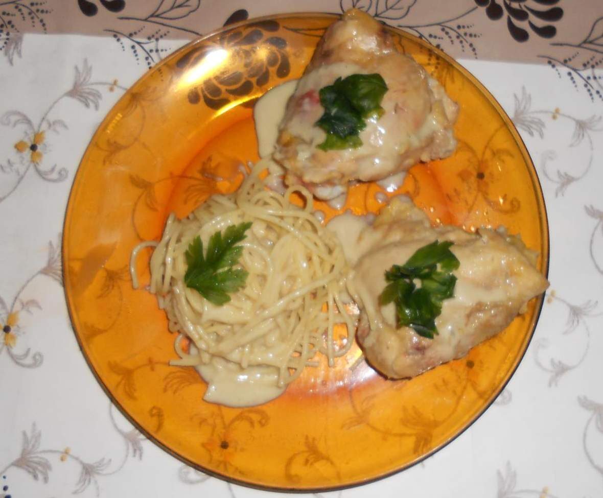 haut de cuisse de poulet sauce curry