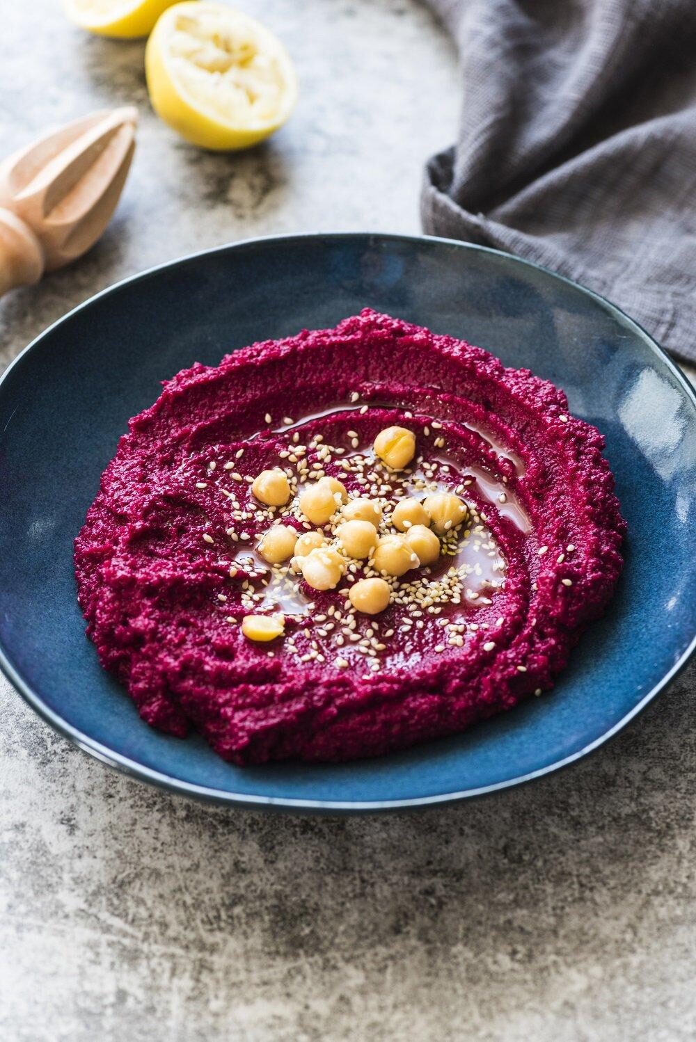 Houmous de betterave