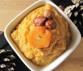 houmous de carottes à la noisette