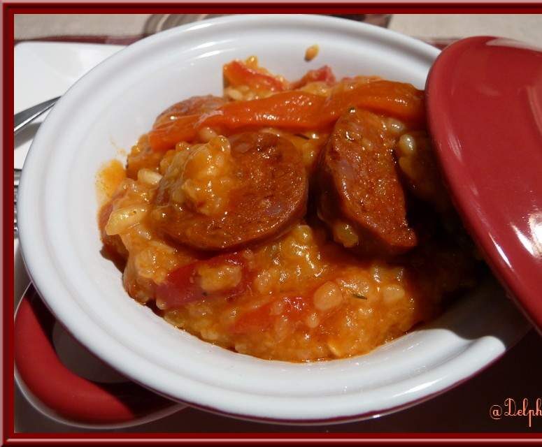 Jambalaya au chorizo