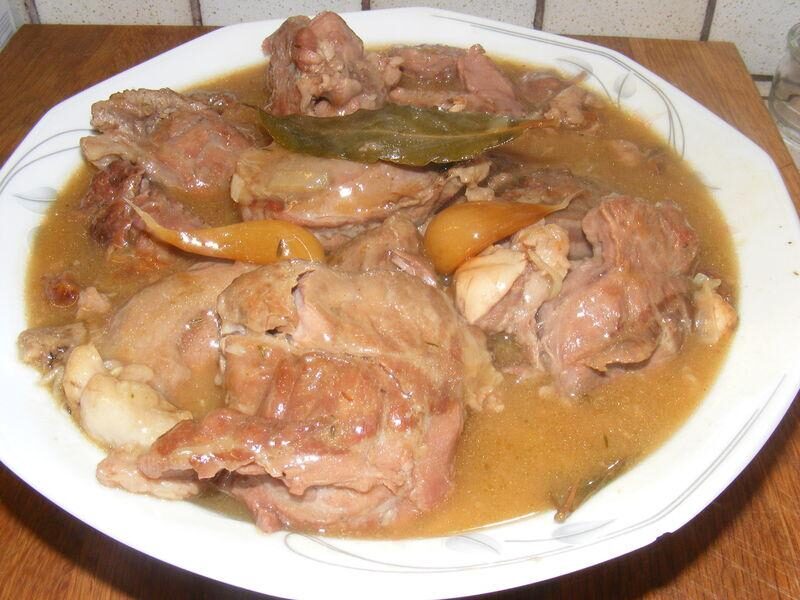 Joues de porc à la bière