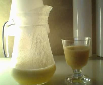 Jus de fruit pomme kiwi