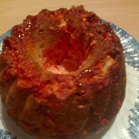 Kouglof aux pralines roses