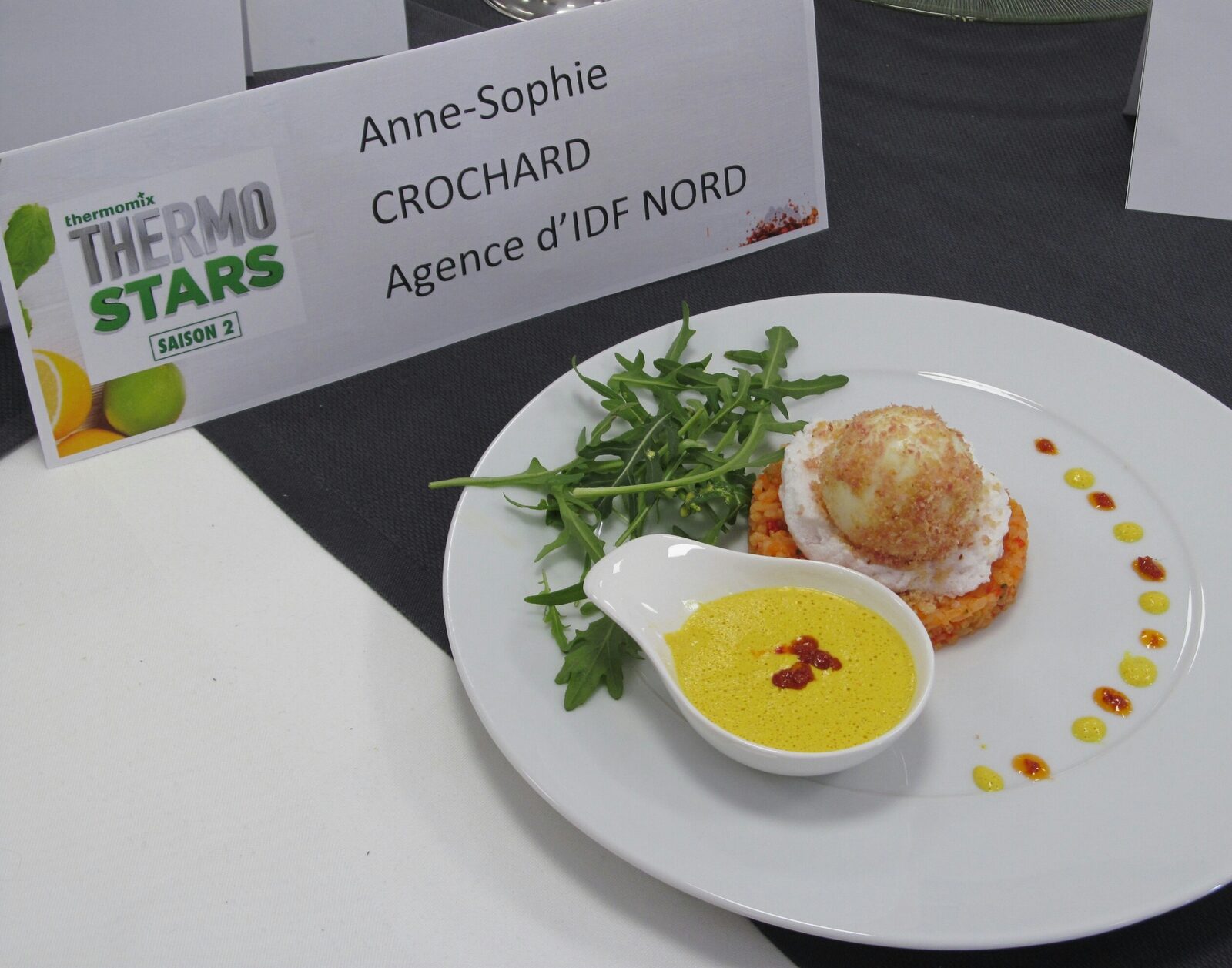 L’œuf mollet sur son nid estival et son sabayon