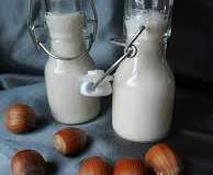 Lait de noisettes maison