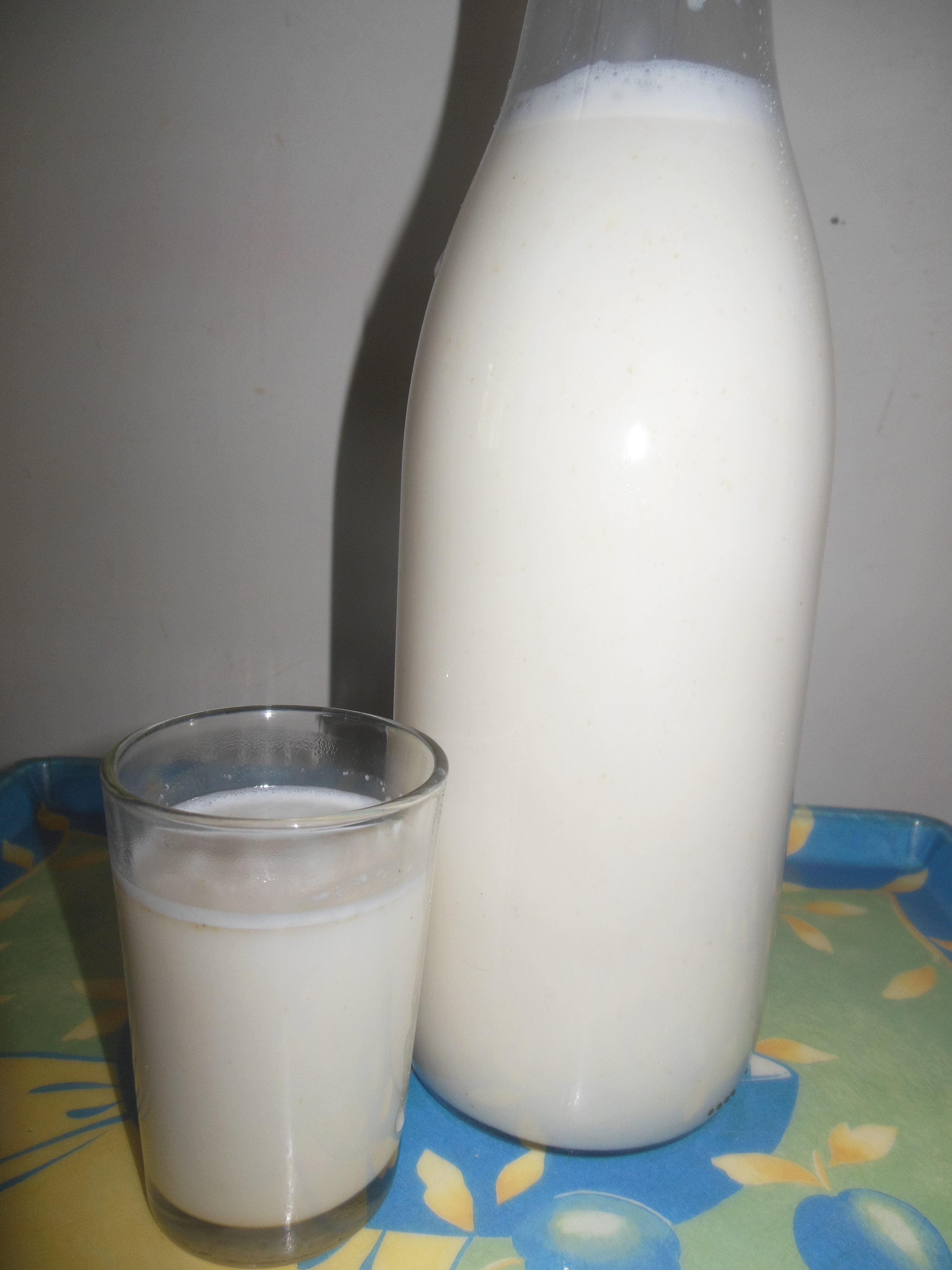 Lait millet amande