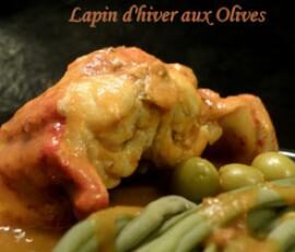 Lapin d'hiver aux olives