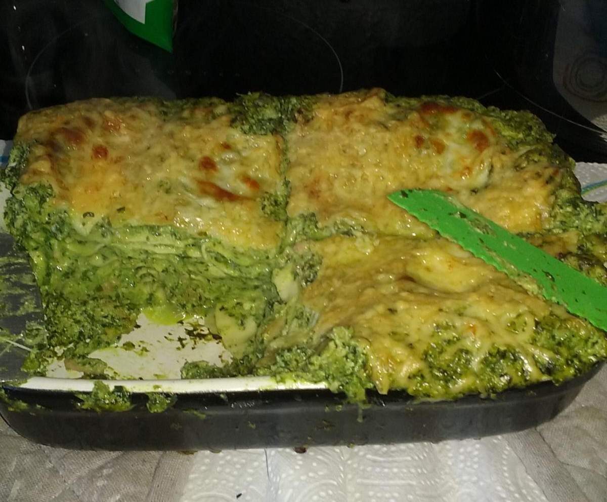 lasagne aux épinards