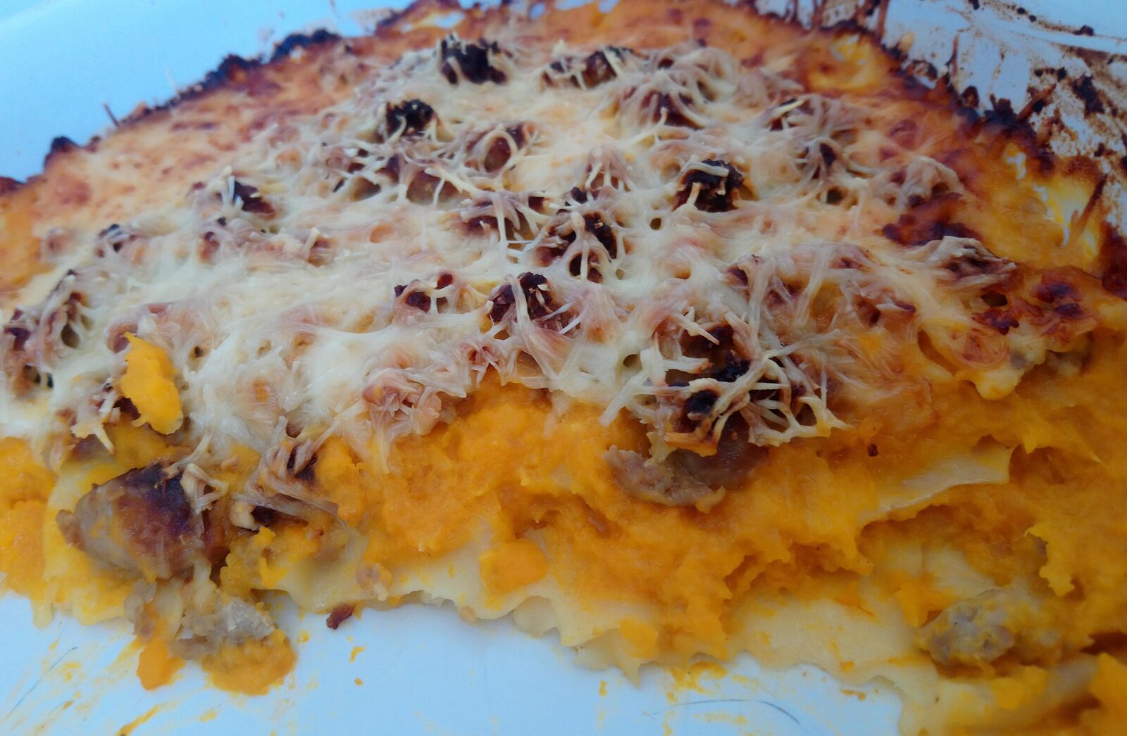 Lasagne butternut chair à saucisse