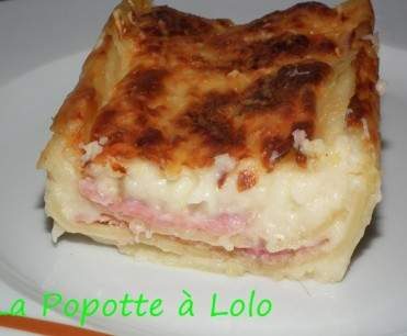 Lasagnes au Jambon
