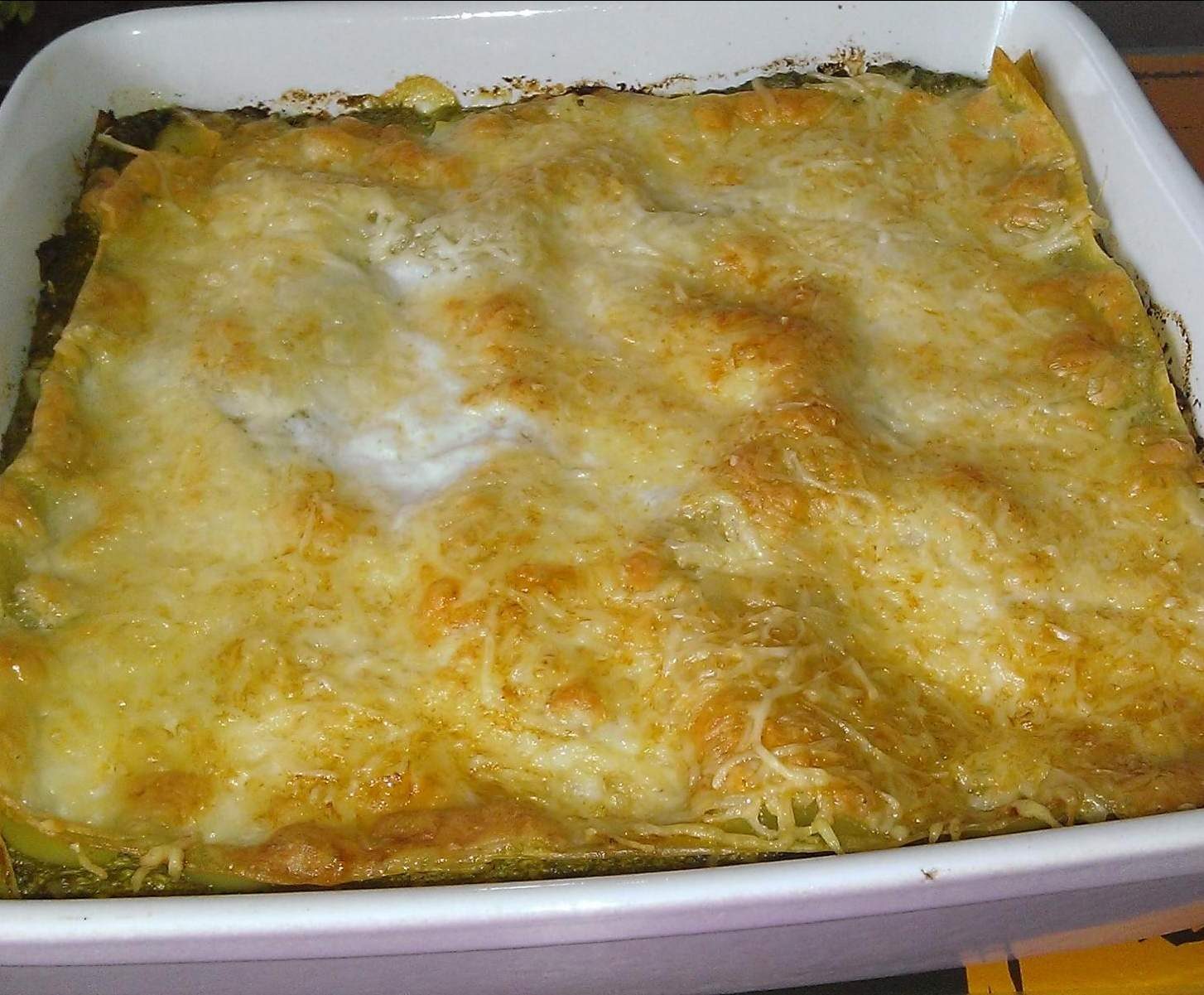 Lasagnes aux épinards