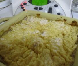 Lasagnes aux pommes, pruneaux et fruits secs