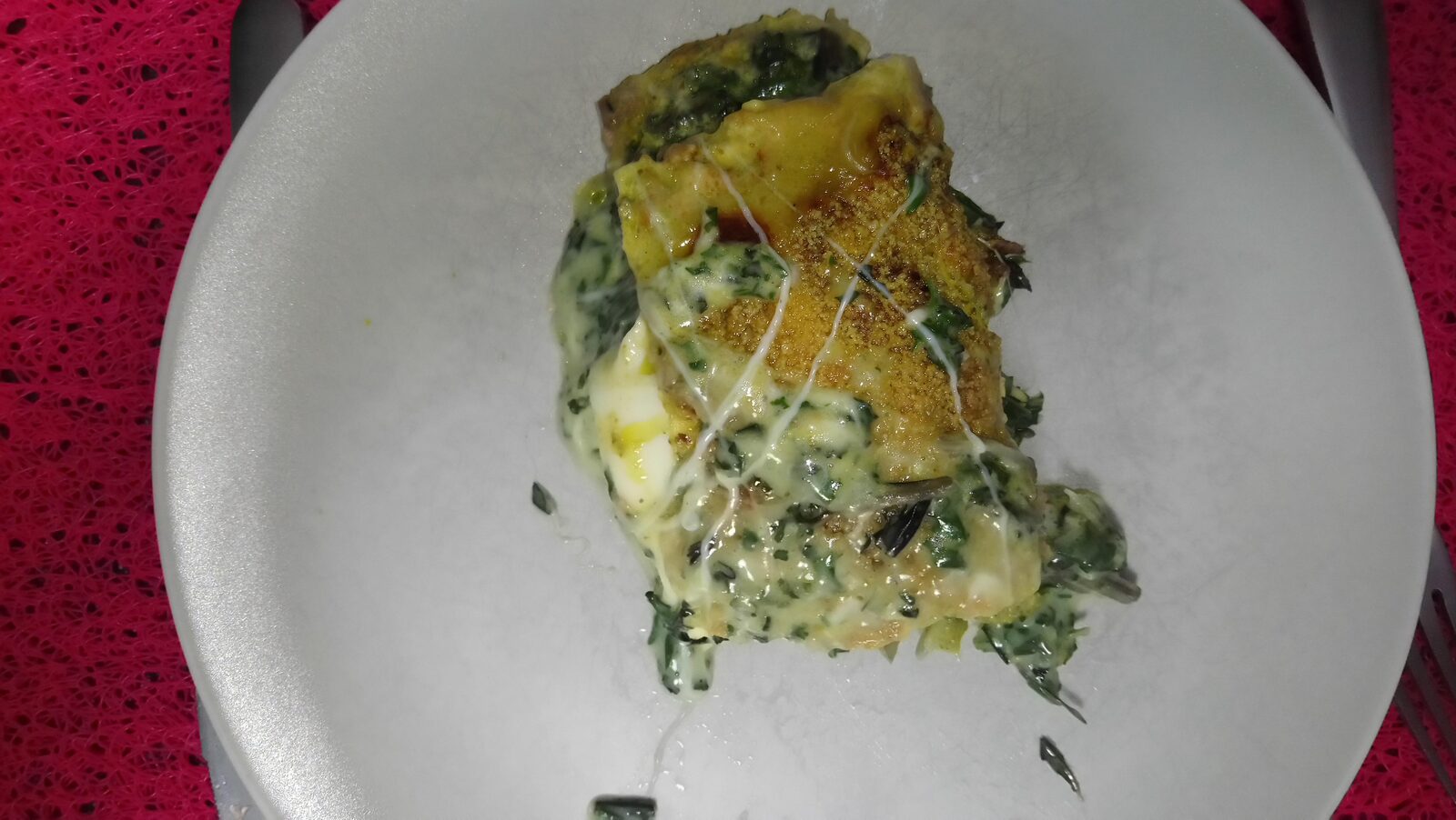 lasagnes blettes et saumon