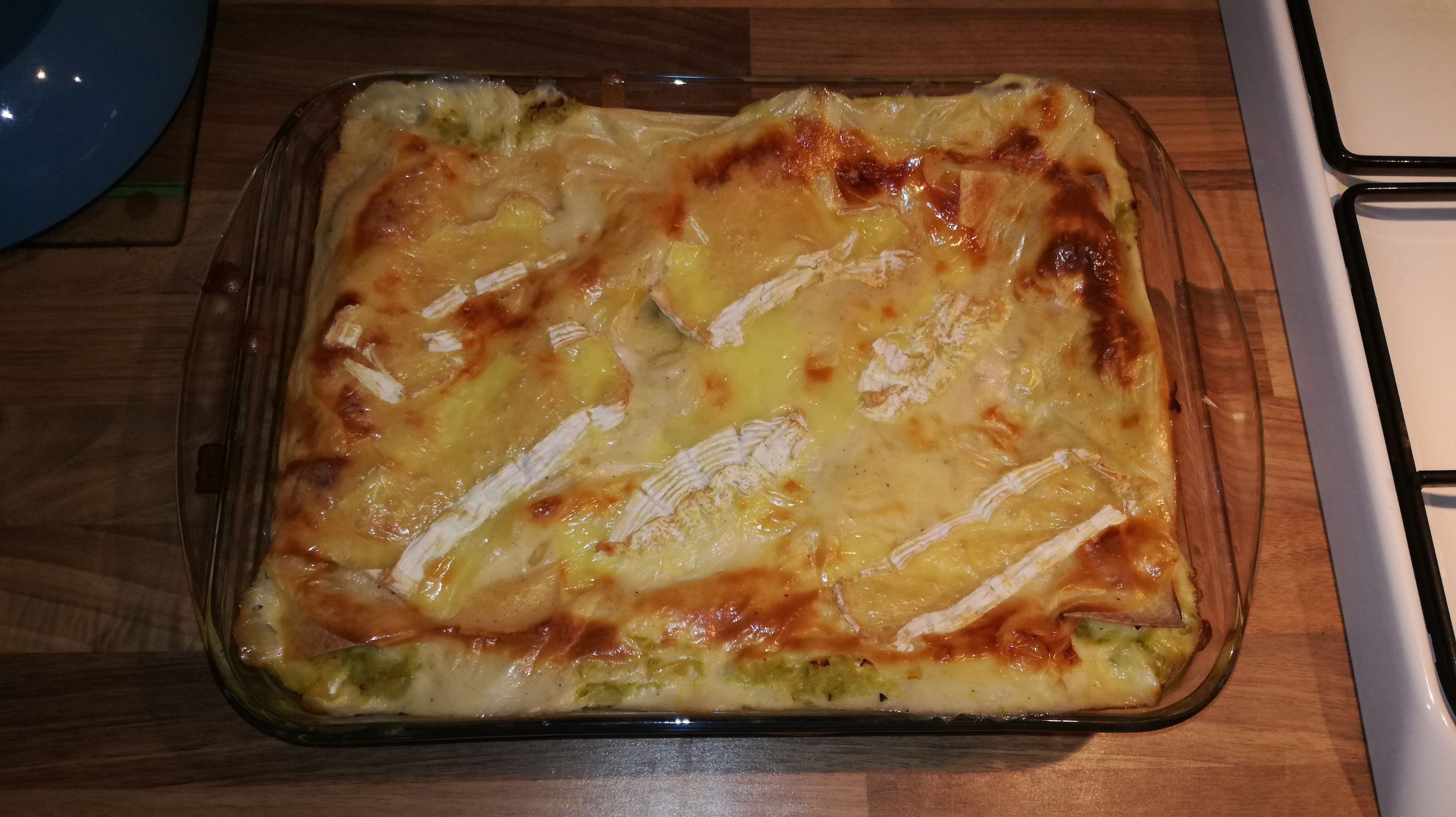 Lasagnes de courgettes au Camembert