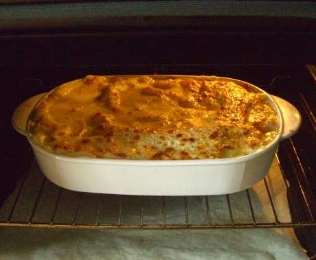 Lasagnes poulet, légumes et chèvre
