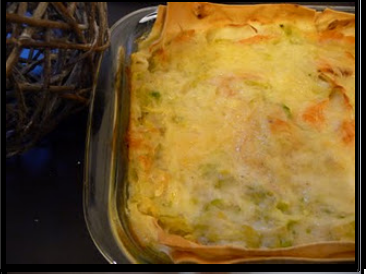 Lasagnes saumon courgettes