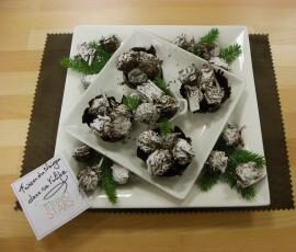 Le Frisson des Neiges dans sa Tulipe en Chocolat