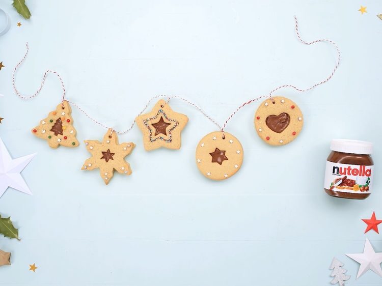les fameux biscuits de Noël Nutella