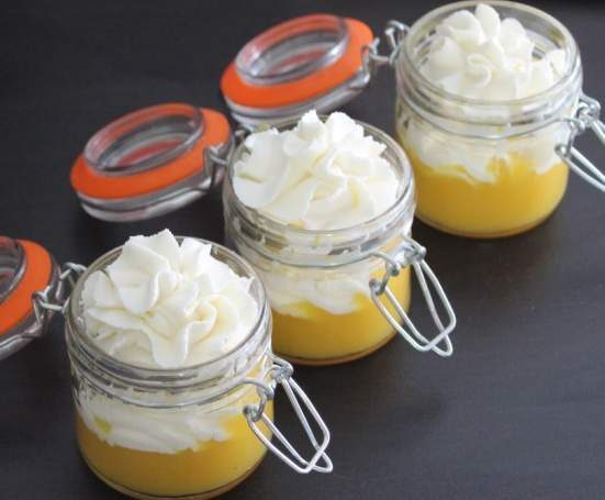 Liégeois à la mangue