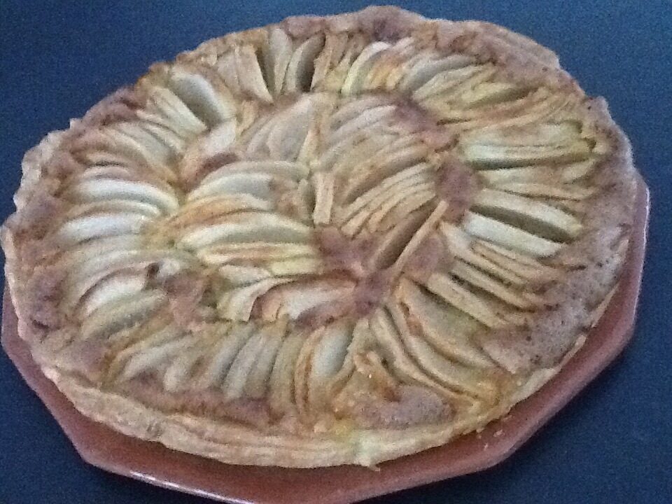 ma tarte pommes amandes