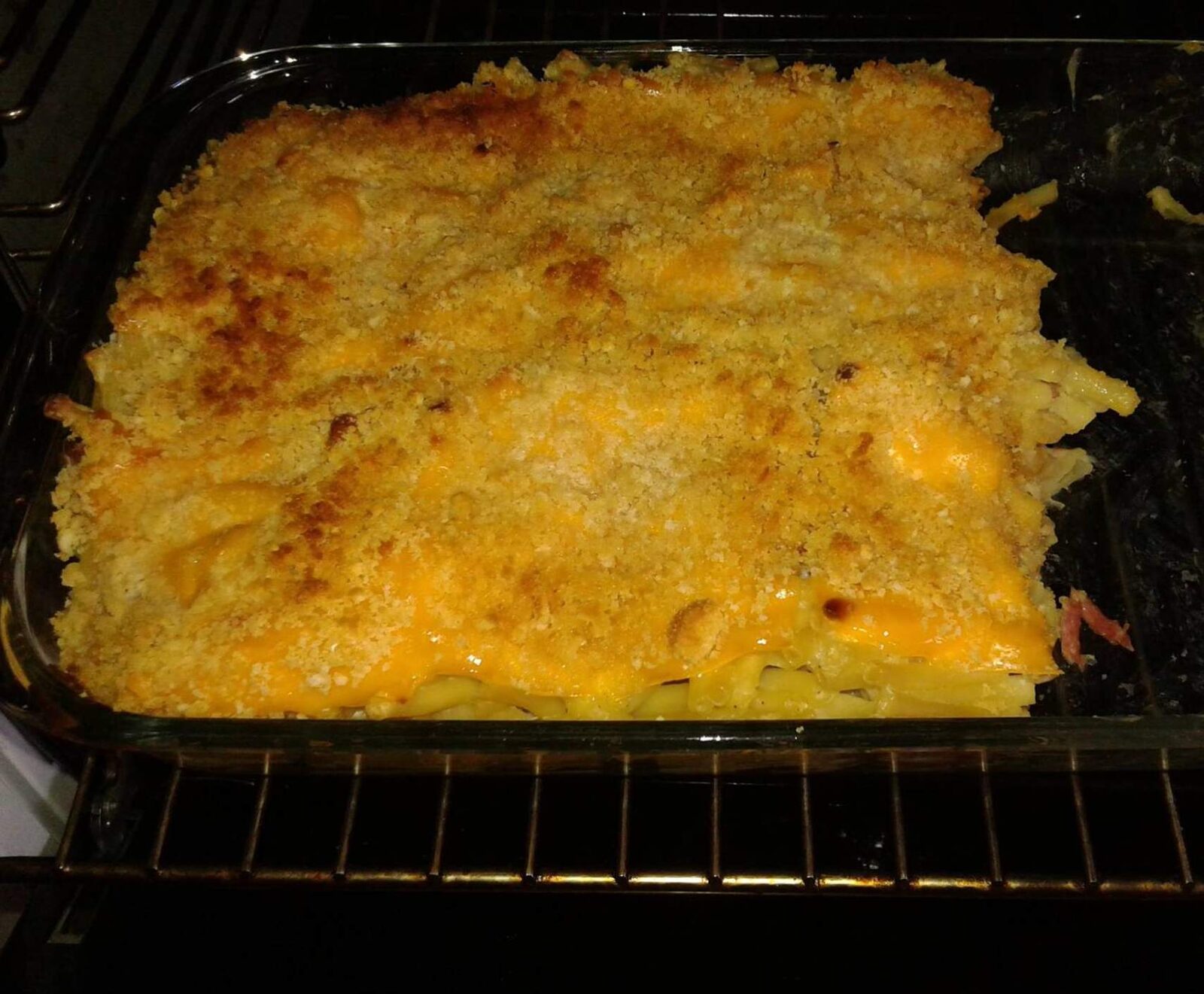 Mac and chesse aux lardons