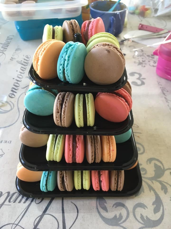 Macaron au chocolat