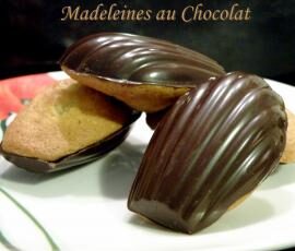Madeleines au Chocolat
