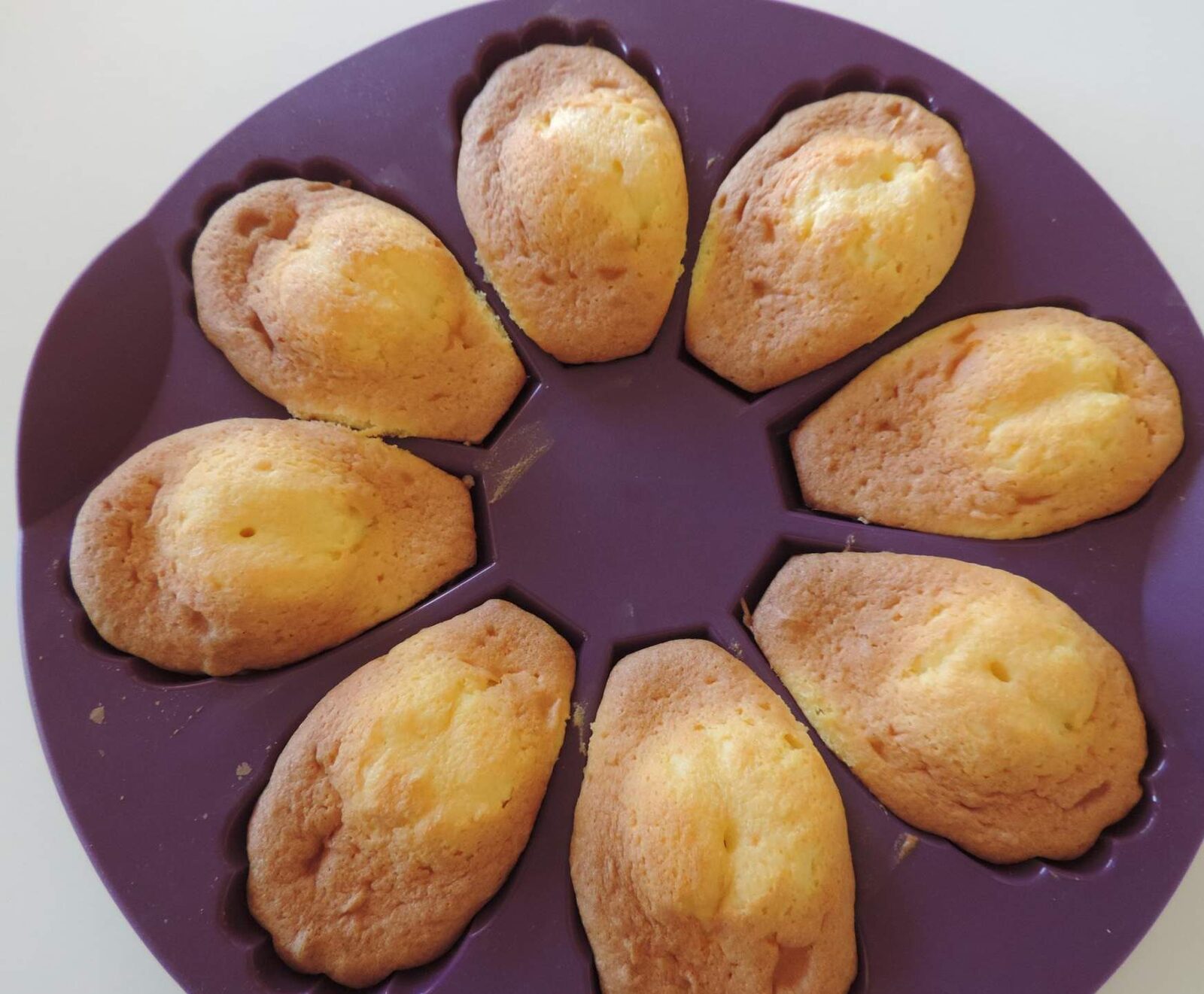 Madeleines extra moelleuses