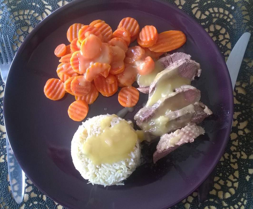 Magret de canard au thé et à l'orange