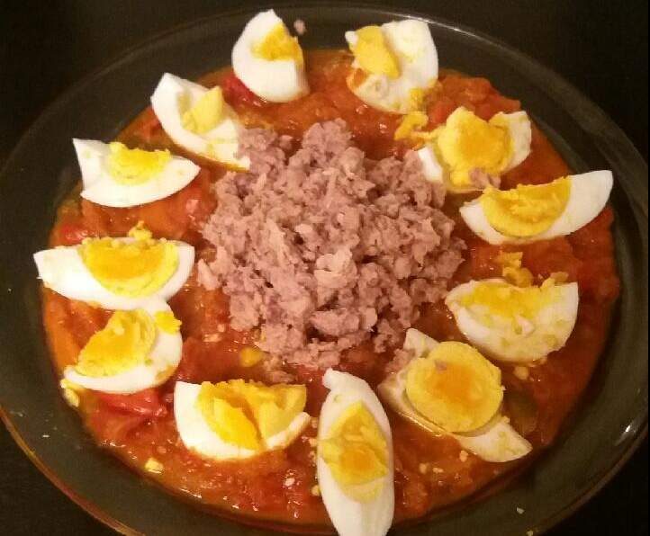 Méchouia - salade de poivrons