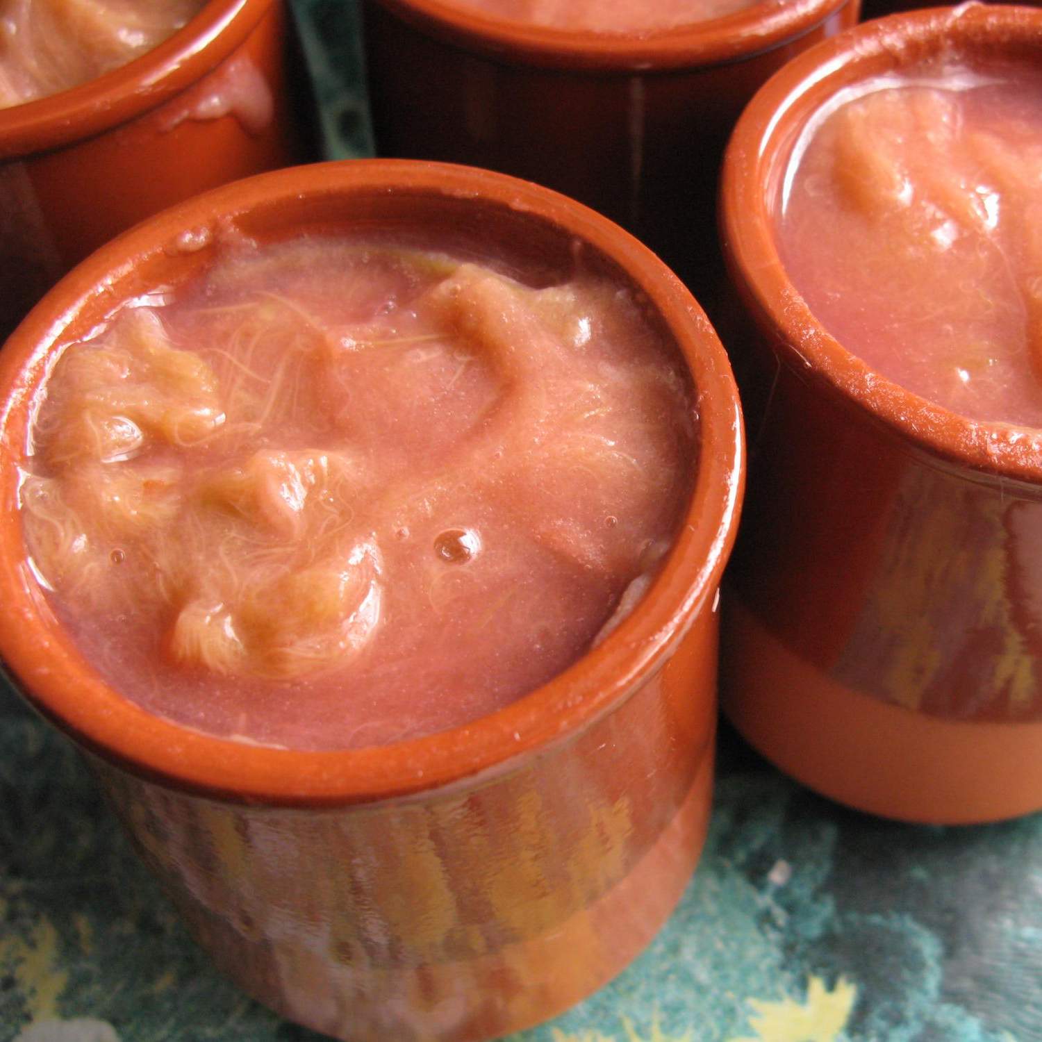 mi-compote mi-confiture de rhubarbe