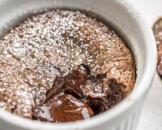 Mi-cuit léger au chocolat noir au Thermomix