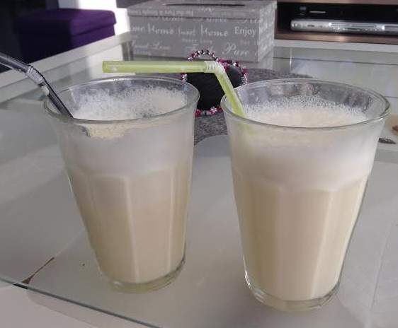 Milkshake vanille (rapide, frais et délicieux)