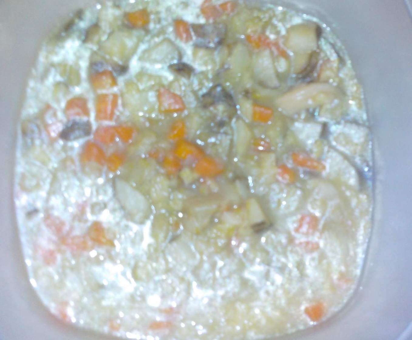 Minestrone aux topinembours