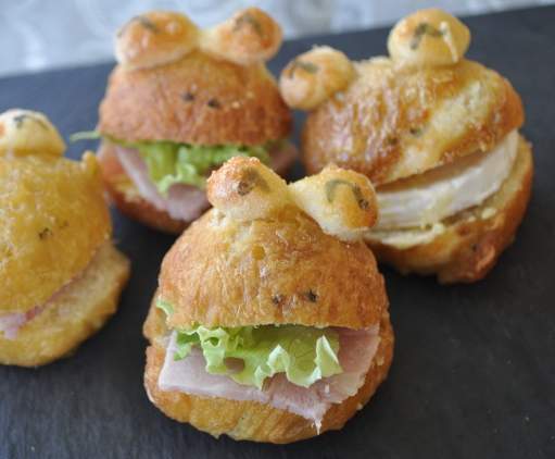 mini mauricettes en grenouilles