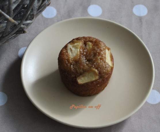Mini muffins aux pommes sans oeufs - spécial allergiques