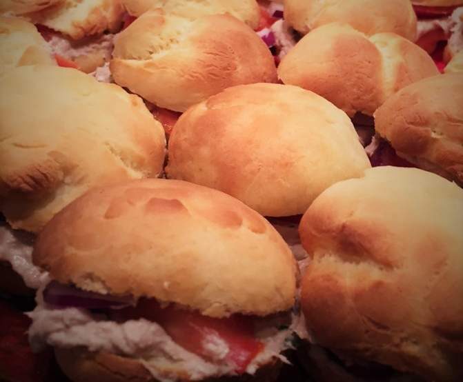 Mini pain hamburger/sandwich