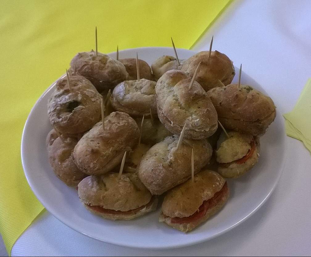 Mini-Sandwich façon fougasse